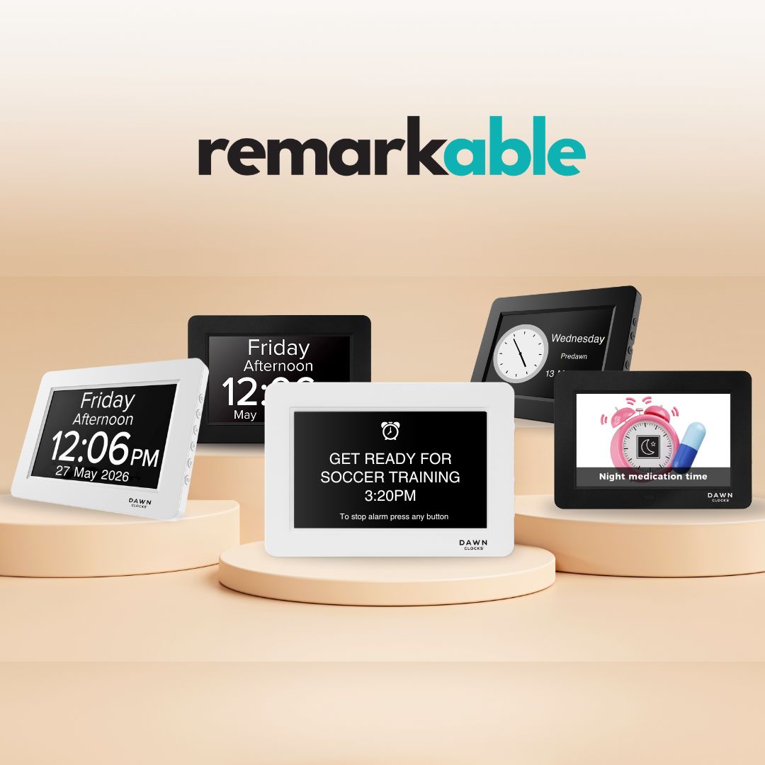 Remind Time RemarkAble Customisable Reminder Clock – Dawn Clocks