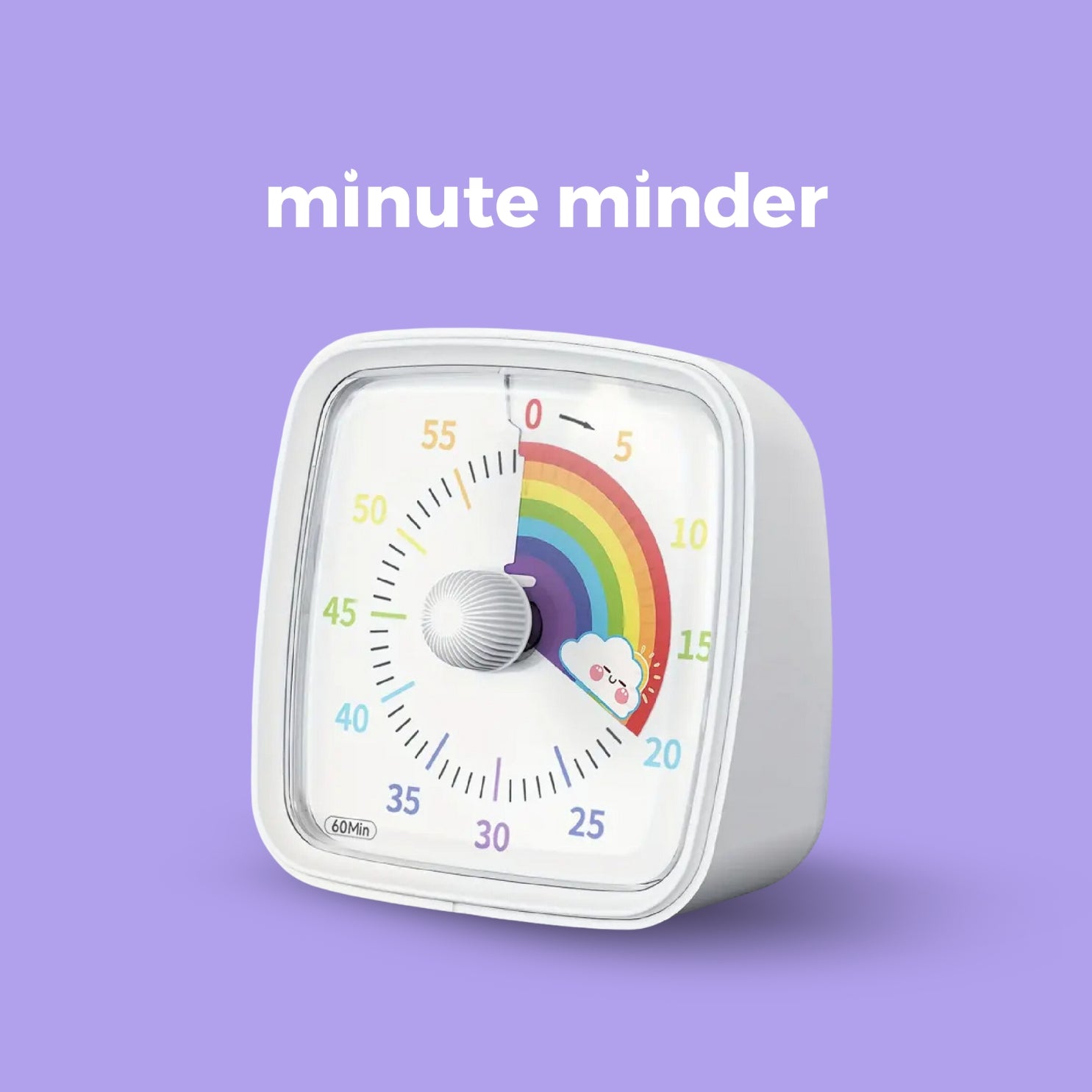 Minute Minder 60 Minute Countdown Timer for Kids by Dawn Clocks