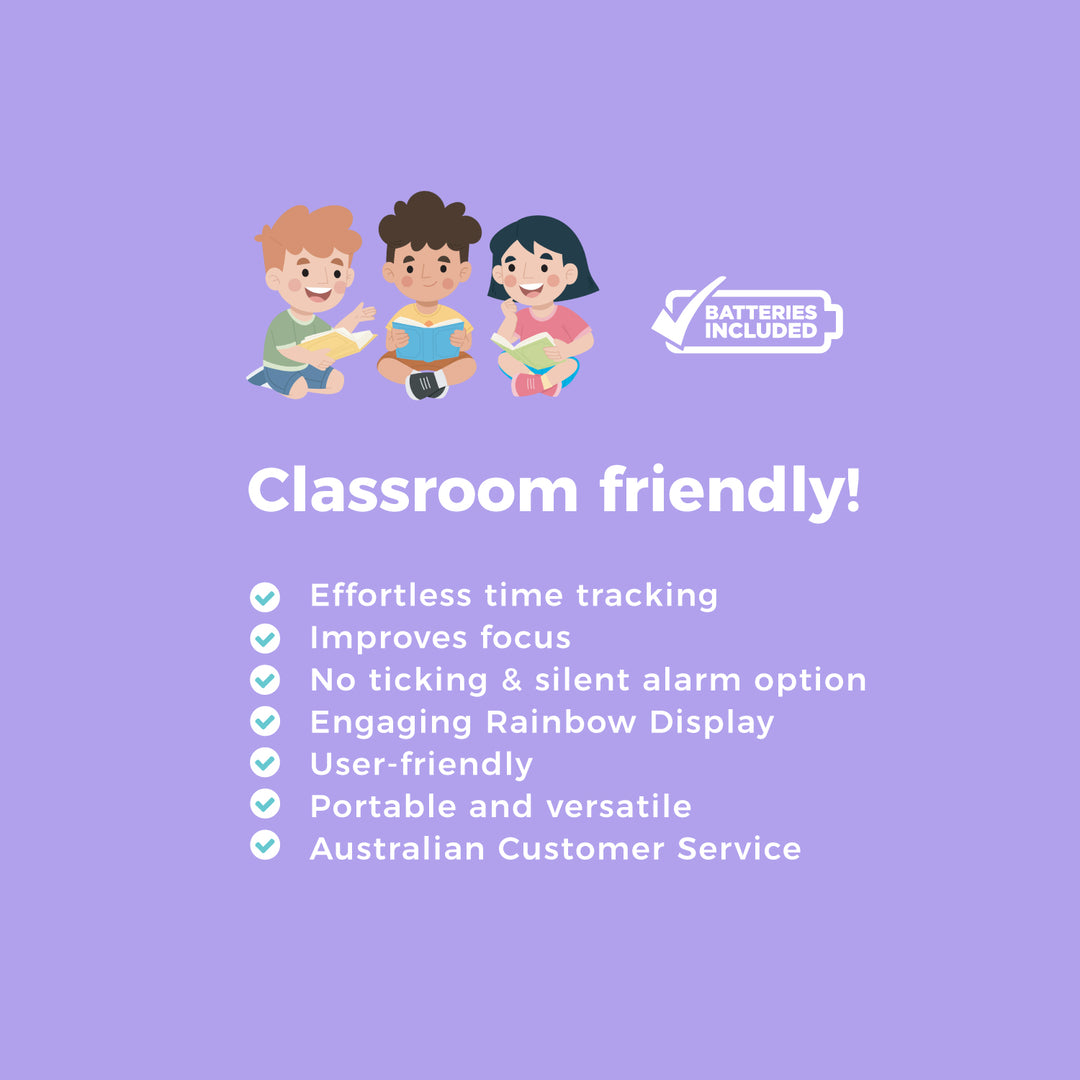 Minute Minder 60 Minute Countdown Timer for Kids by Dawn Clocks. Classroom and sensory friendly. Perfect for Teachers.