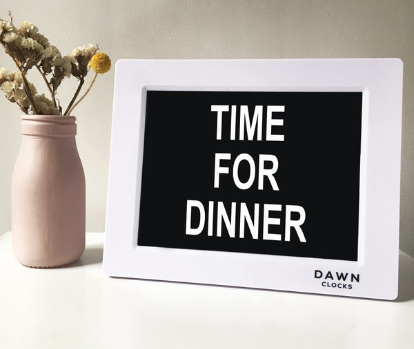 Dawn 8" Digital Calendar Day Clock Dawn Clocks